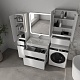 Style Line Мебель для ванной Атлантика 80 Люкс Plus белая – картинка-21